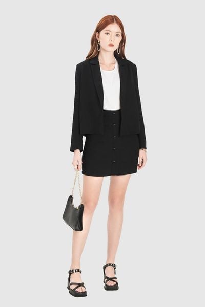Blazer phối chân váy chữ A