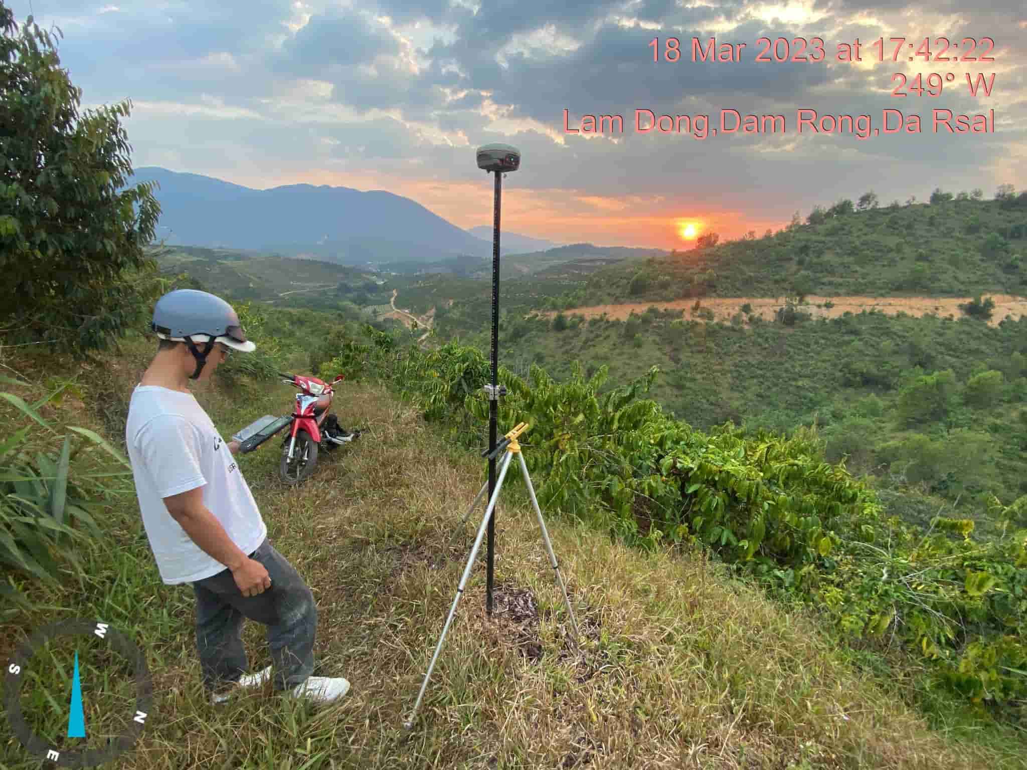 Đo đạc ranh giới thửa đất