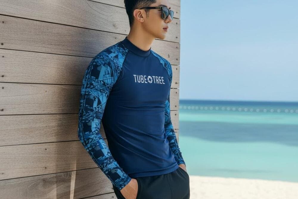 Áo bơi rash guard cho nam
