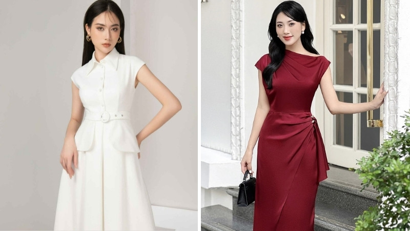 Trang phục dự tiệc cuối năm sang trọng, quyến rũ