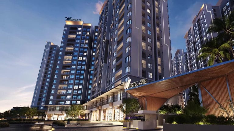 Khu đô thị West Gate Park với kiến trúc hiện đại và không gian xanh rộng lớn