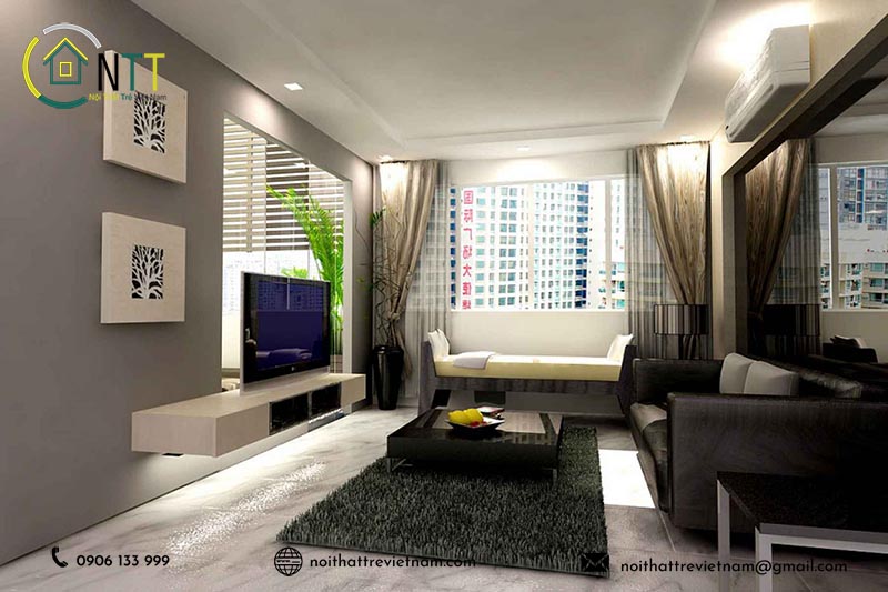 Phối màu theo quy tắc 60-30-10