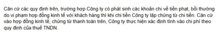 Xử lý vi phạm hợp đồng