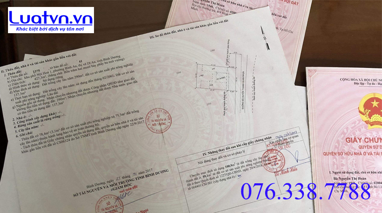 Bổ sung hồ sơ nhà đất