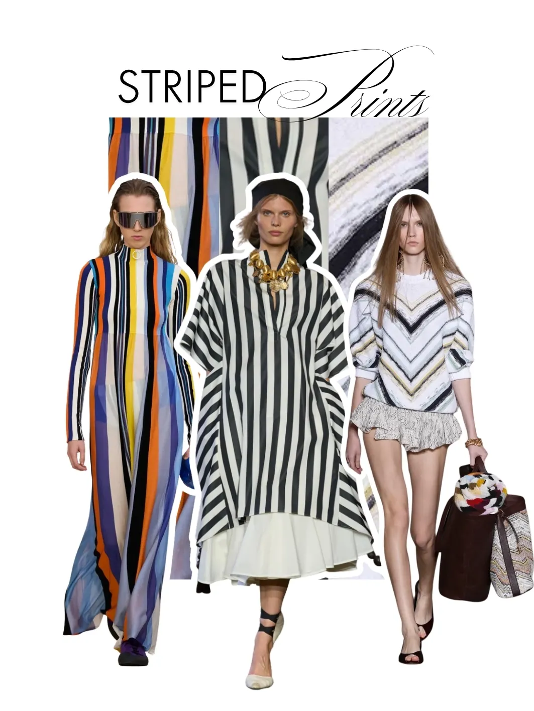 Loewe SS26, Jacquemus và Missoni định hình lại họa tiết sọc với cách tiếp cận đương đại