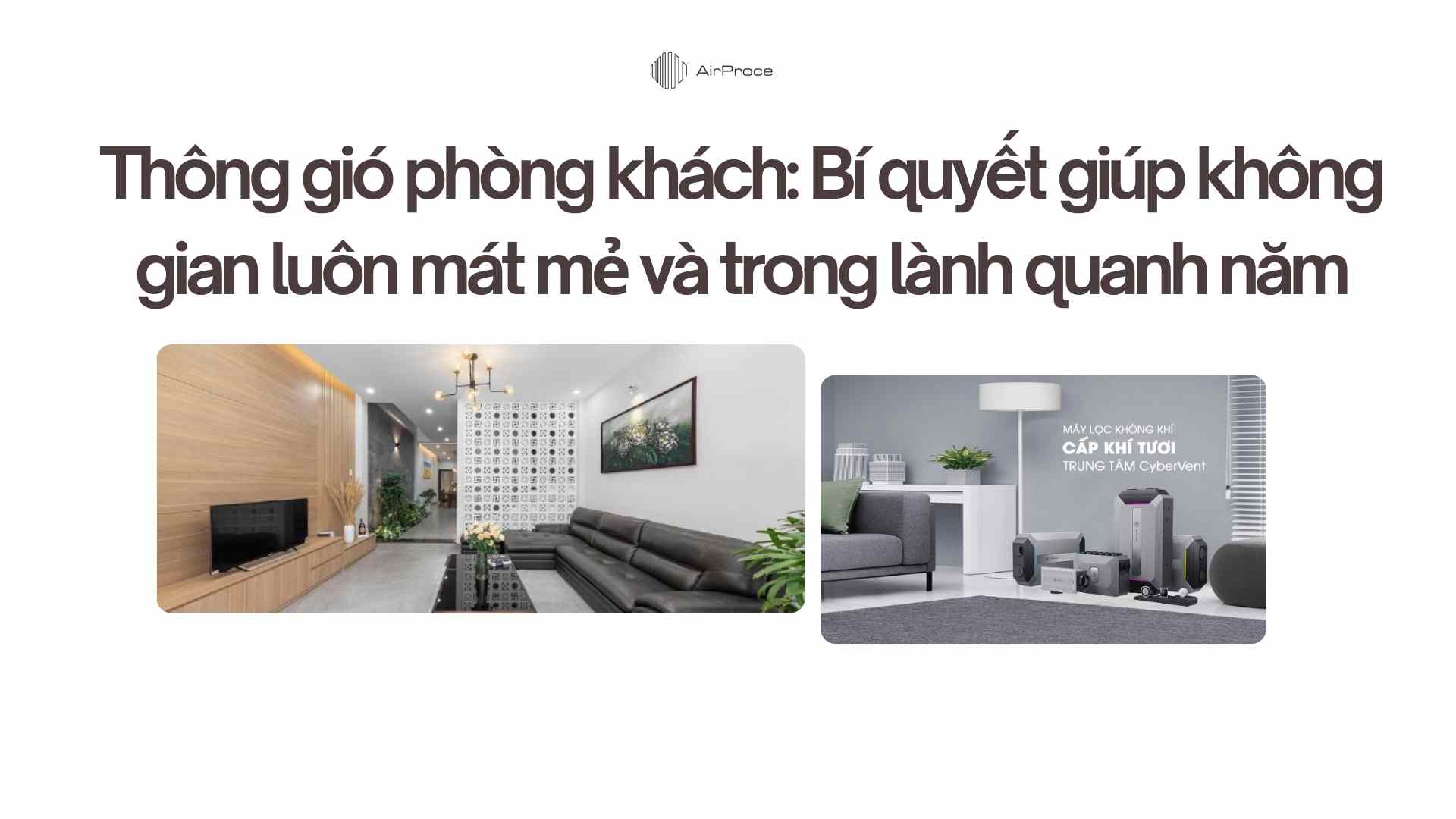 Bố trí phòng khách hài hòa