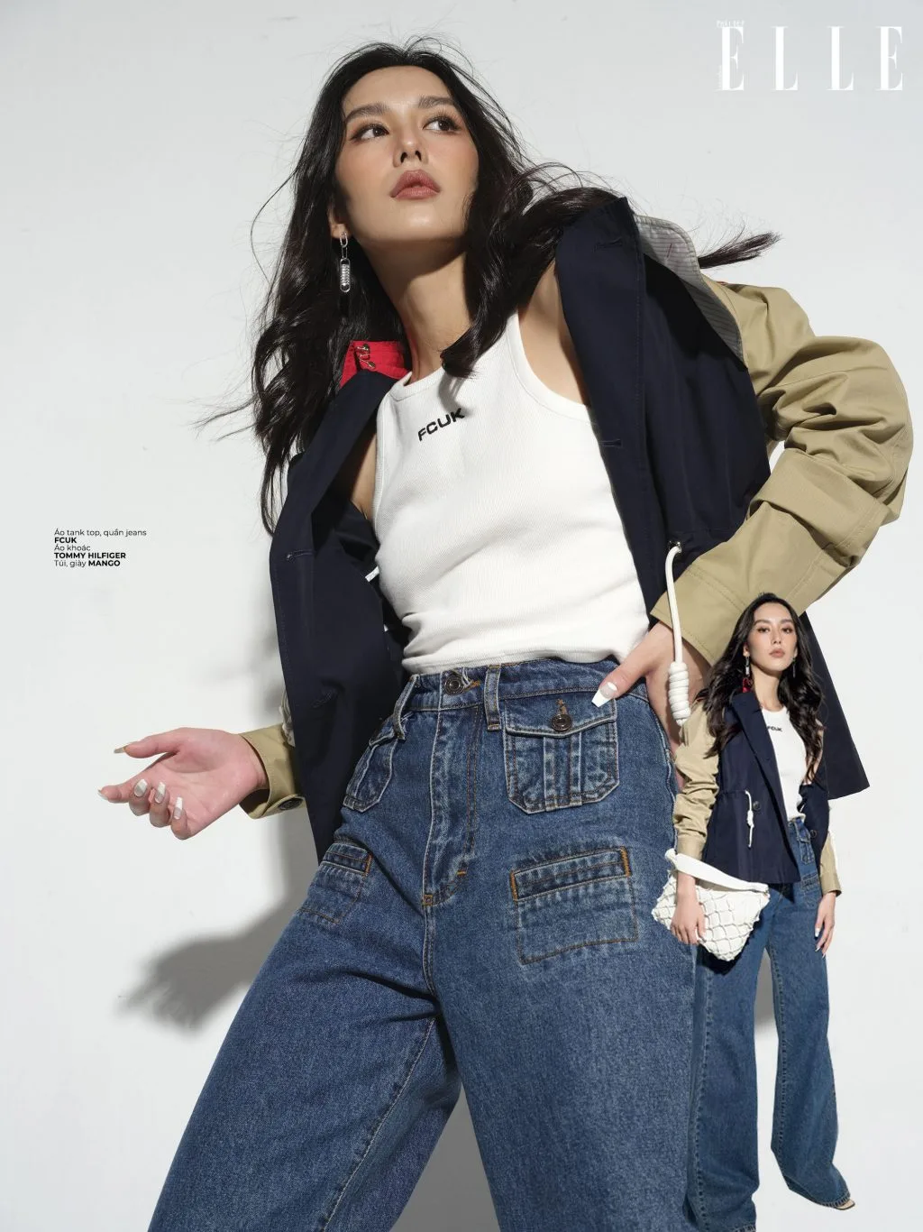 Màu sắc trung tính denim