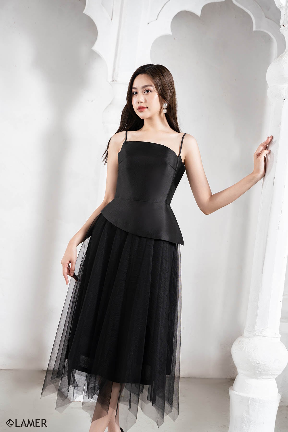 Đầm mặc đi tiệc dáng dài
