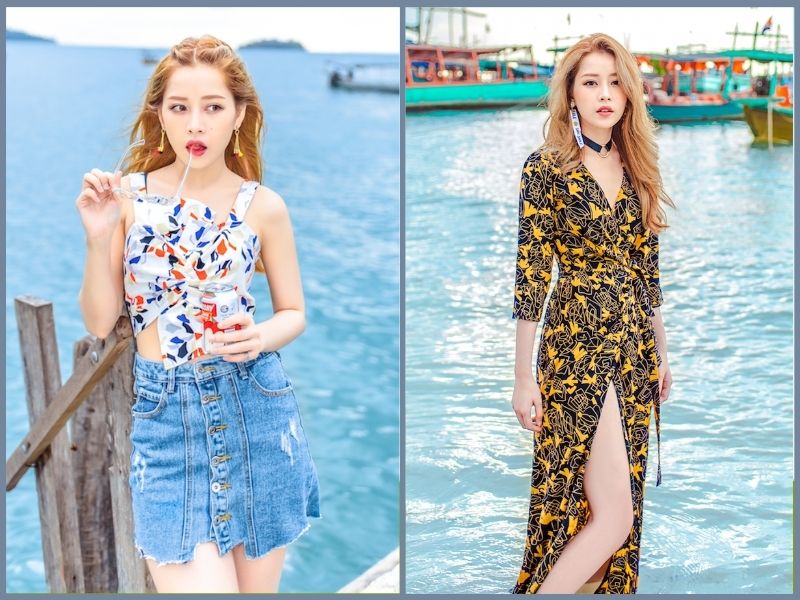 Trang phục màu sáng cho mùa hè