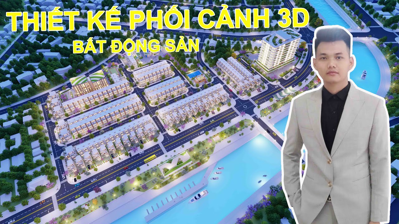 Phối cảnh 3D không gian sống