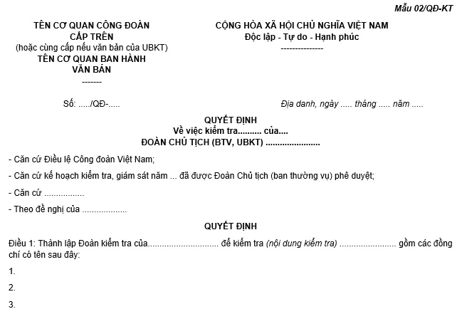 Kiểm tra quyết định đầu tư
