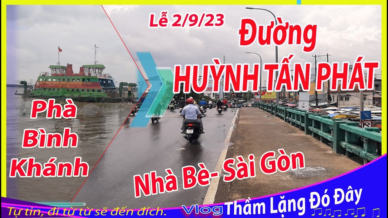Đường Huỳnh Tấn Phát về đêm
