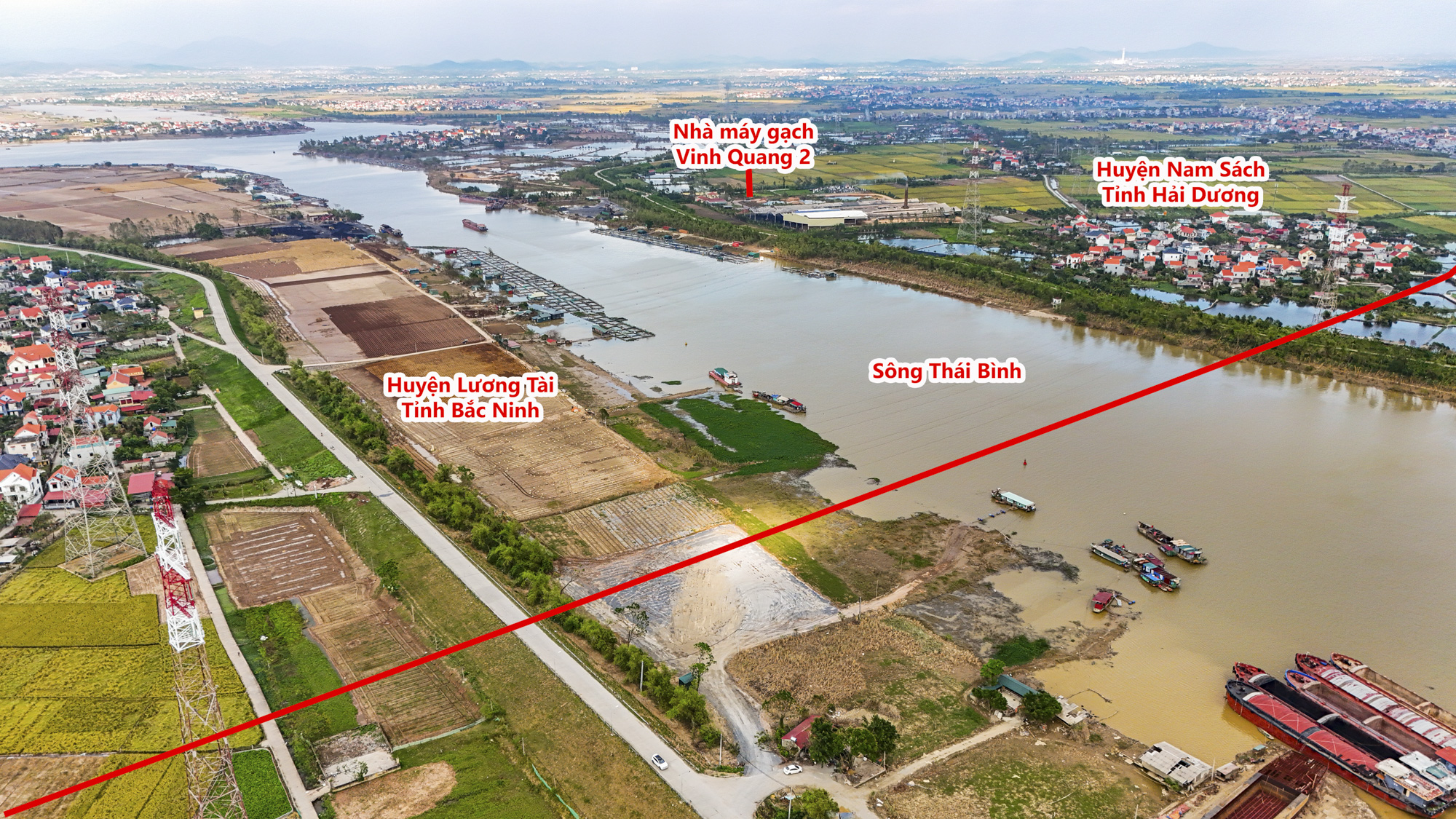Khu vực có cầu thật