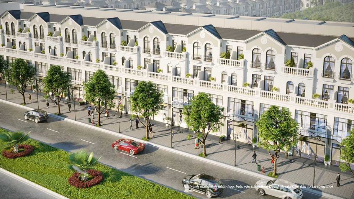 Ảnh khu căn hộ đô thị