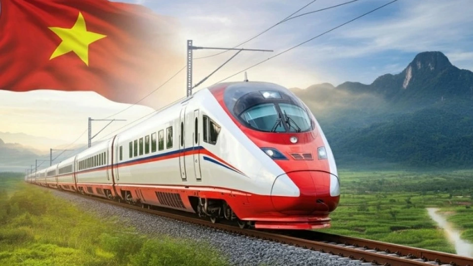 Tuyến đường sắt cao tốc Vinspeed kết nối trực tiếp ga Hạ Long Xanh trong khu đô thị Vinhomes Global Gate