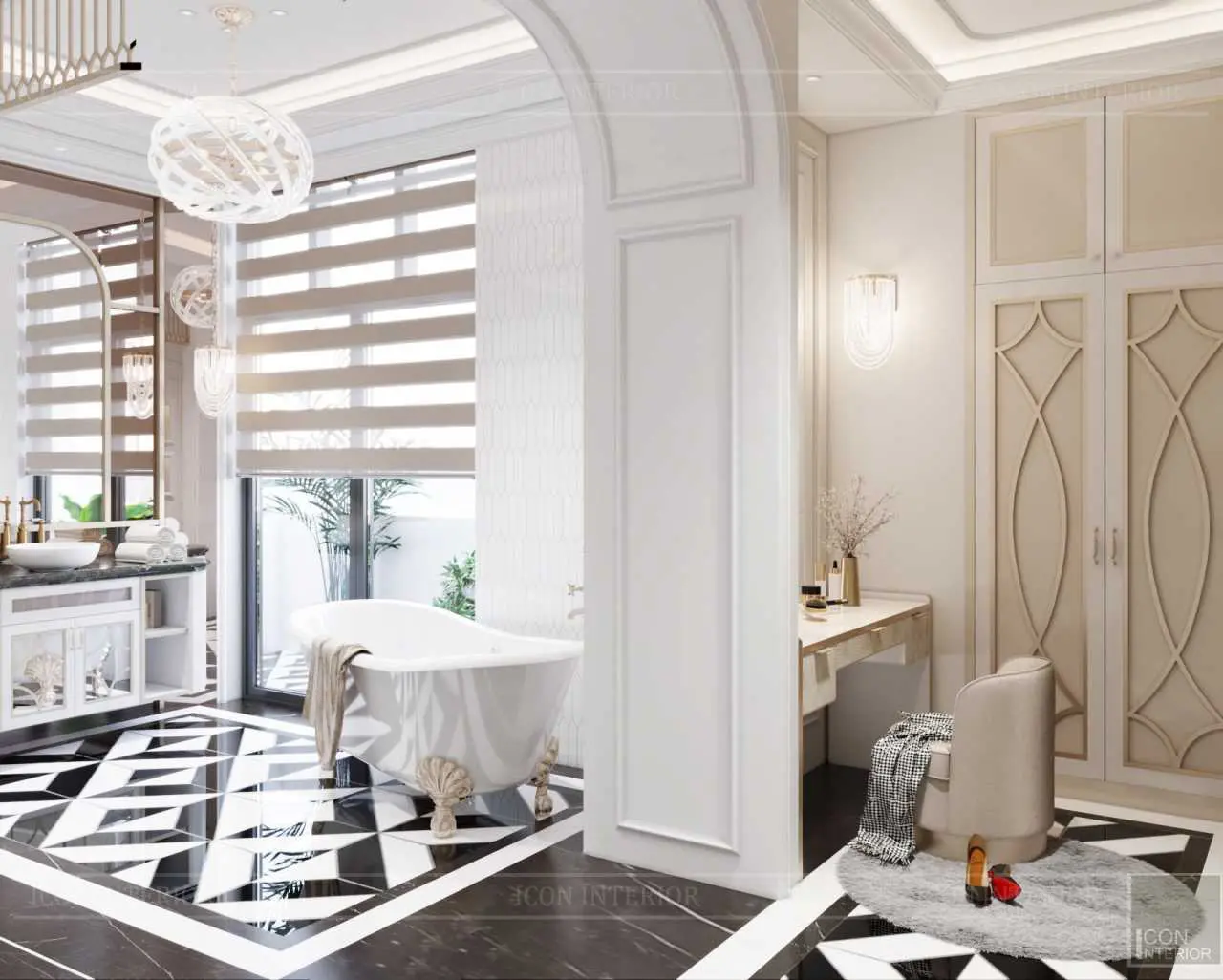 Bố trí phòng hợp lý