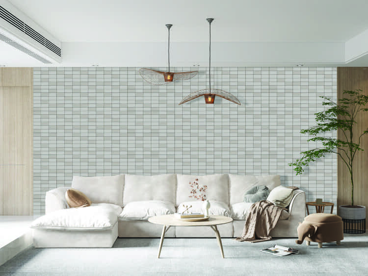 Phối màu đồng bộ giữa gạch ốp tường và gạch lát nền