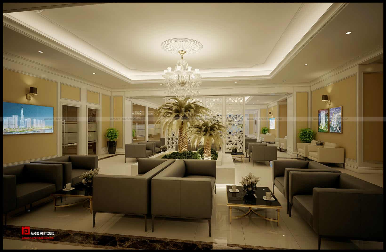 Nội thất văn phòng BĐS
