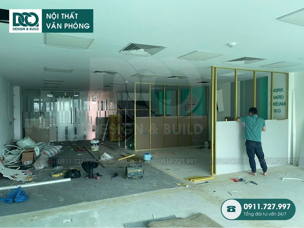 Thiết kế văn phòng dễ mở rộng