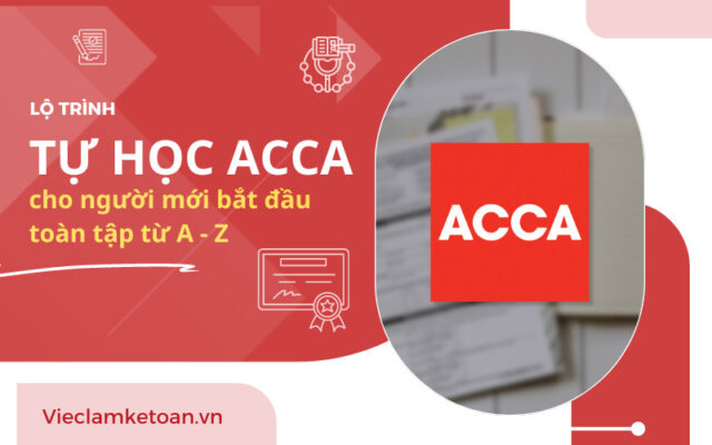Lộ trình học ACCA tại nhà