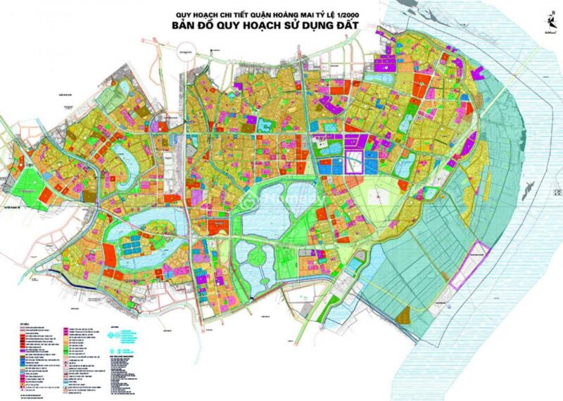 Bản đồ thửa đất rõ hướng