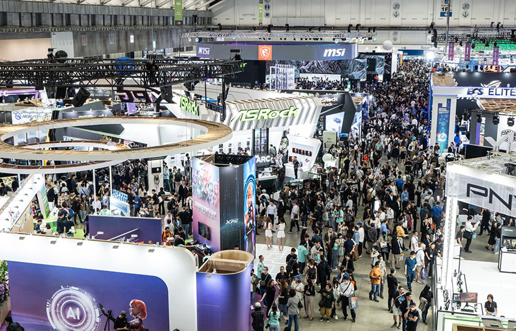 Khu triển lãm Computex 2025