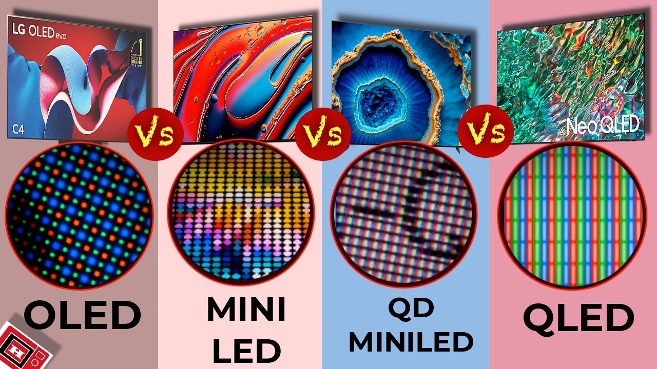 So sánh QD-OLED và Mini LED