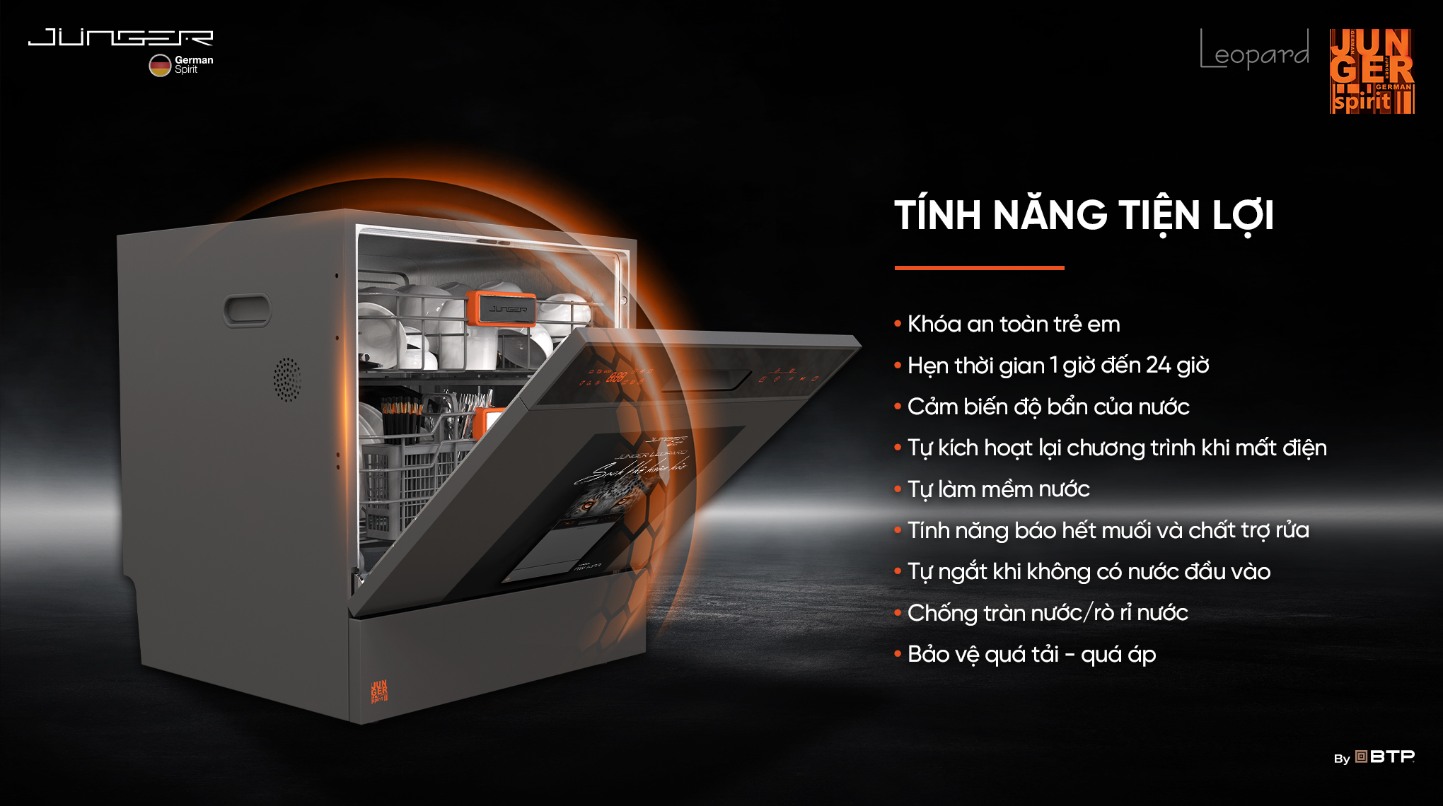Máy rửa bát Junger DWJ-100 có tốt không? Đánh giá chi tiết