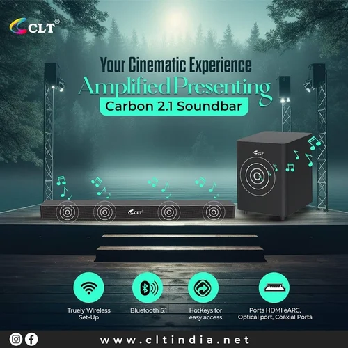 Hệ thống loa soundbar kết hợp với tivi tạo trải nghiệm âm thanh vòm ấn tượng