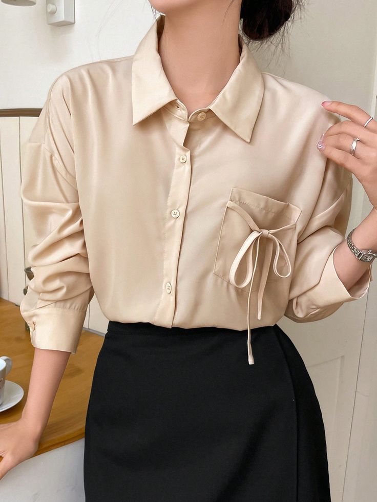 Áo sơ mi công sở nữ thanh lịch