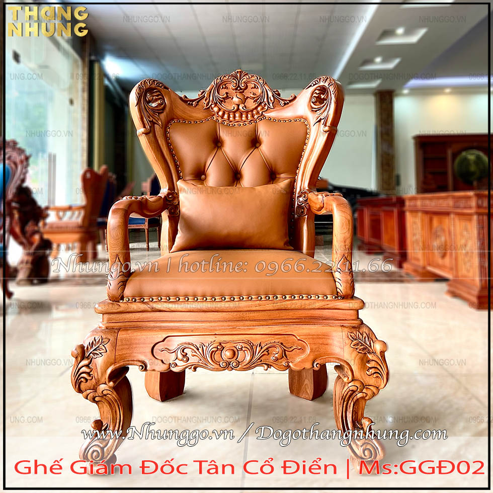 Ghế da giám đốc cổ điển