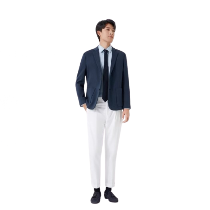 Áo khoác blazer nam xanh navy