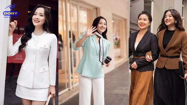 Phối đồ với áo blazer mùa hè