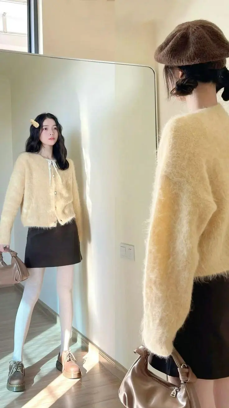 Chân váy chữ A công sở