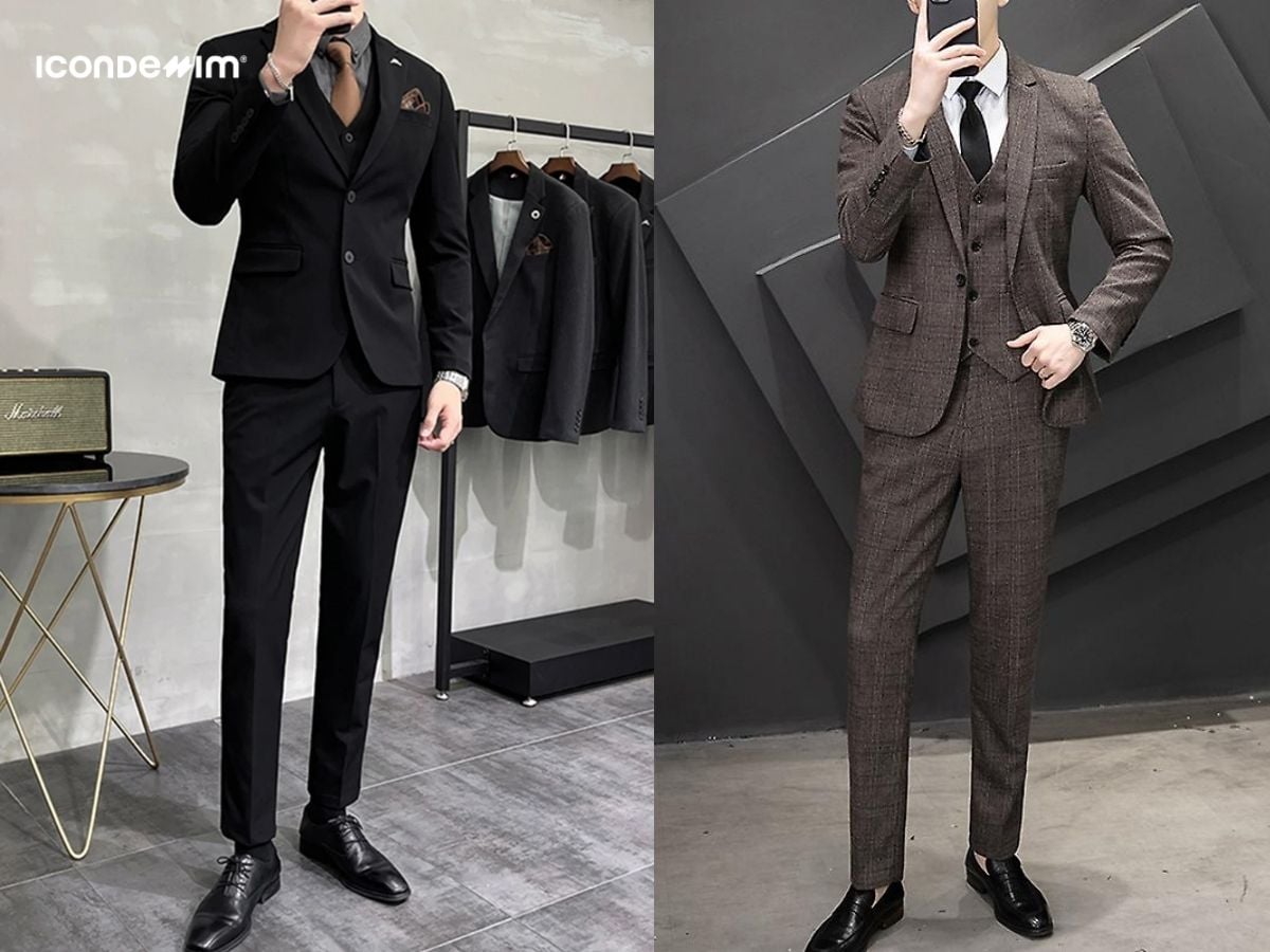 Mix áo vest với áo sơ mi giúp tôn lên phong cách lịch lãm