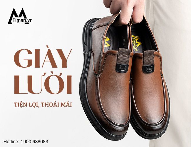 Giày lười nam công sở bền bỉ