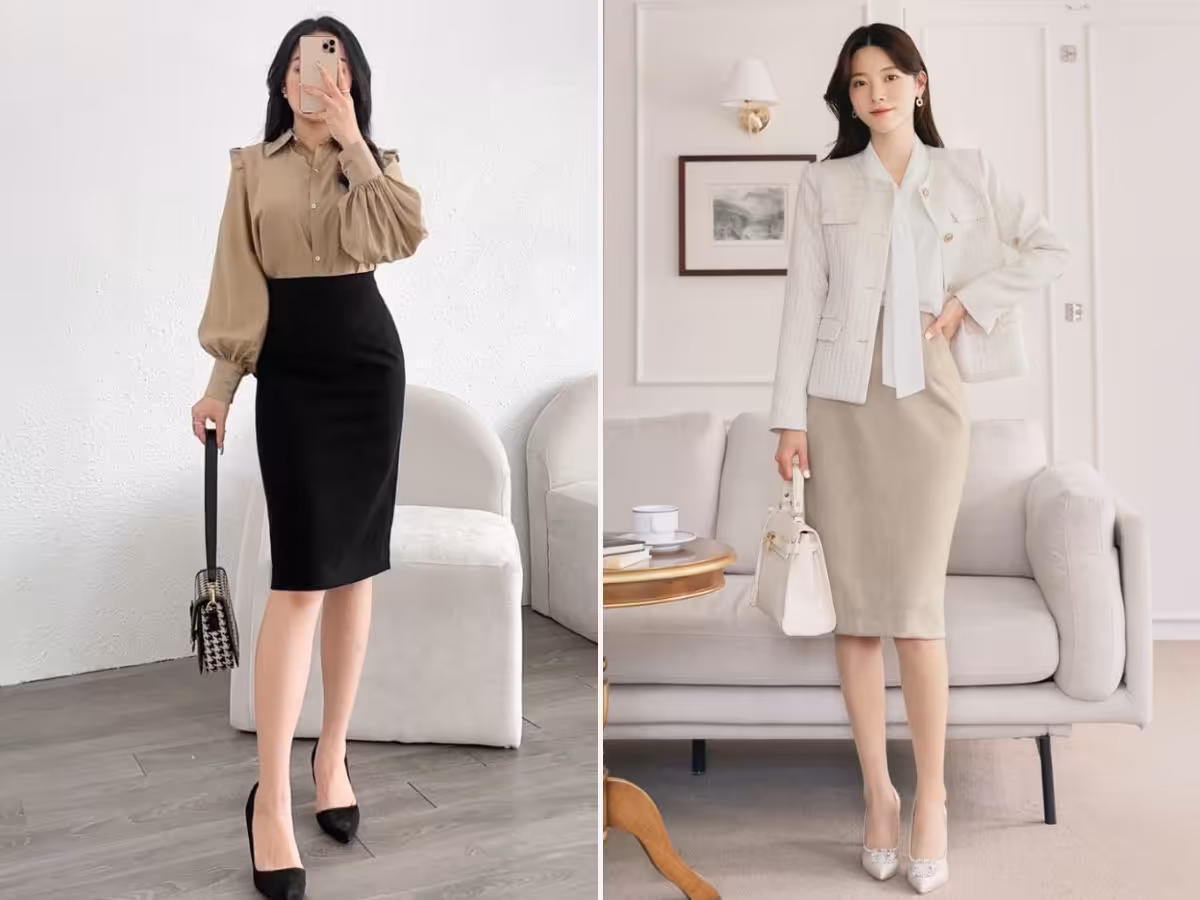 Bộ sưu tập chân váy công sở đẹp và dễ ứng dụng