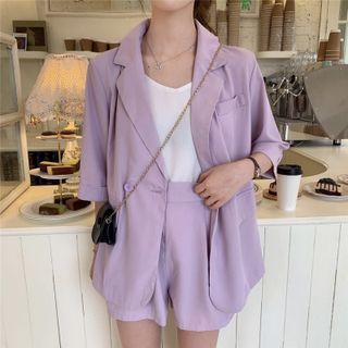 Áo vest nữ tay lửng