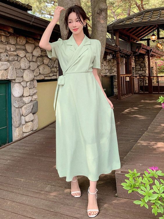 Váy sơ mi công sở thanh lịch