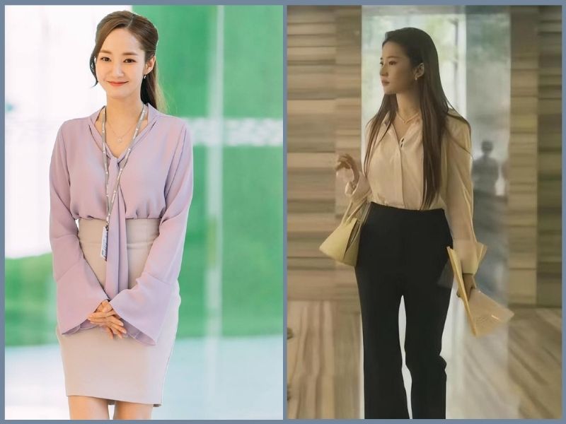 Phối đồ công sở nữ nền nã và đúng môi trường làm việc
