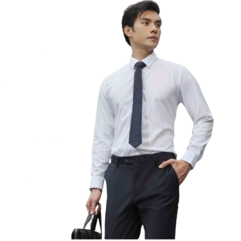 Áo sơ mi nam dài tay công sở màu sáng