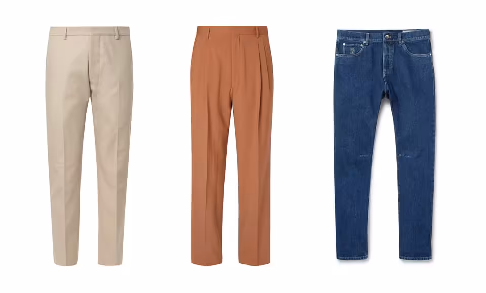 Quần nam cho phong cách smart casual