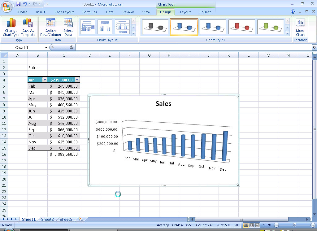 Kế hoạch công việc trên Excel
