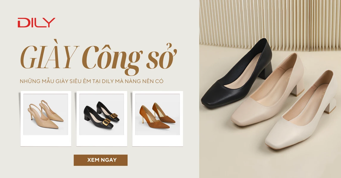 Những mẫu giày công sở nữ êm chân, thanh lịch mà nàng nên có
