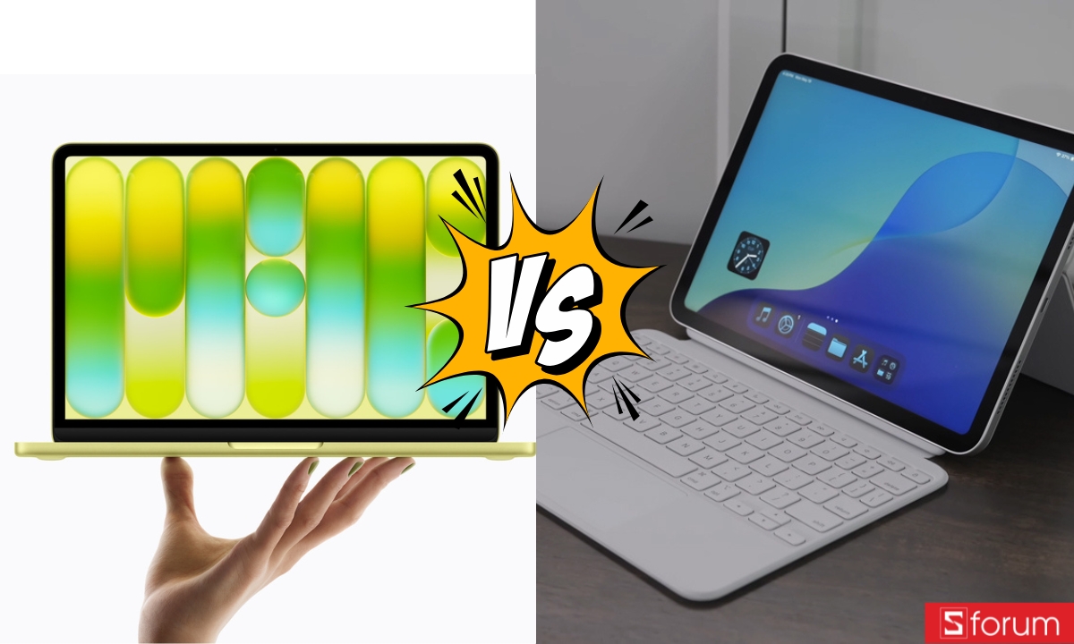 So sánh hệ điều hành macOS và iPadOS