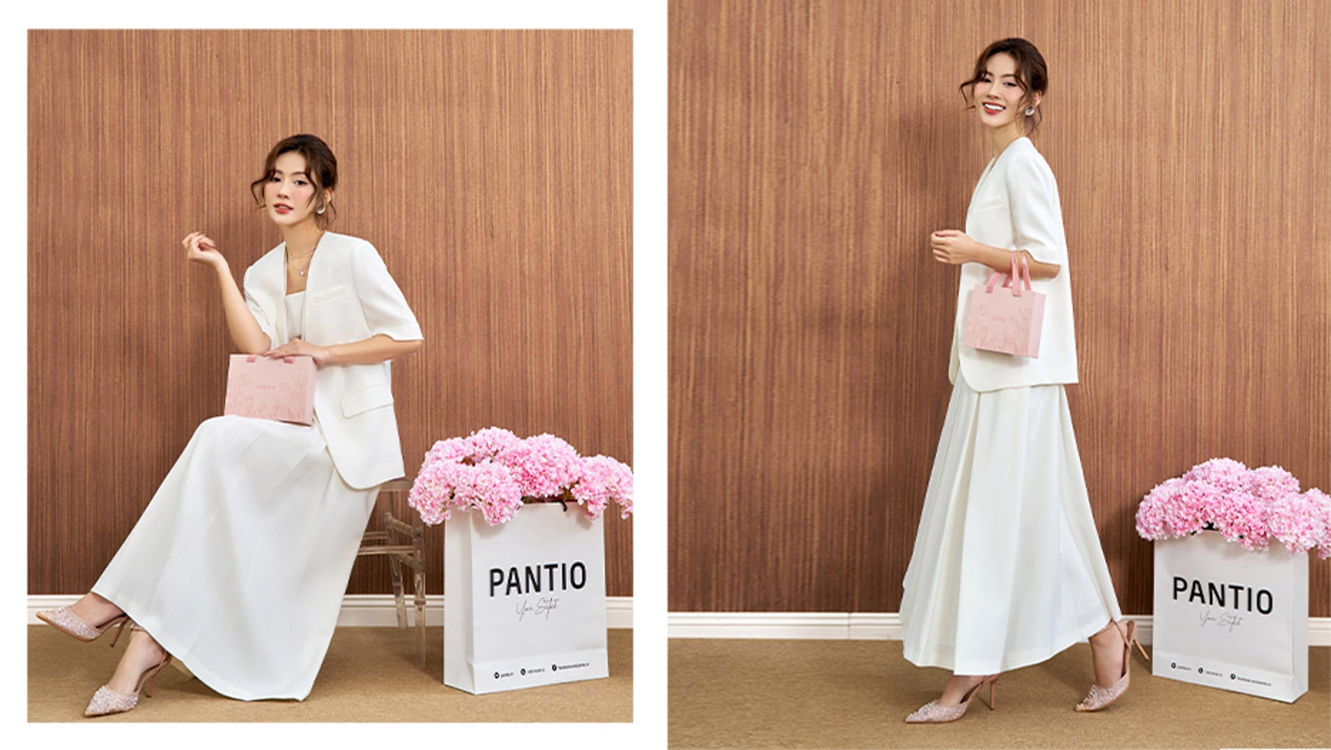 Áo vest nữ tay dài thanh lịch trong phối đồ công sở