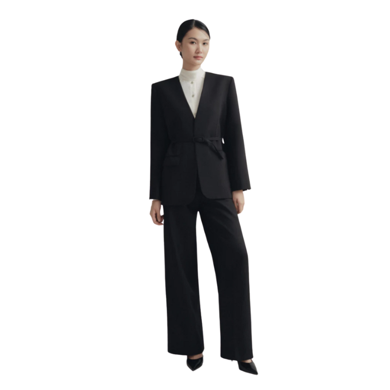 Áo blazer cổ V dáng xuông MONO TALK