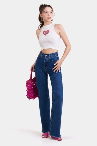 Áo croptop sát nách phóng khoáng cho mùa hè