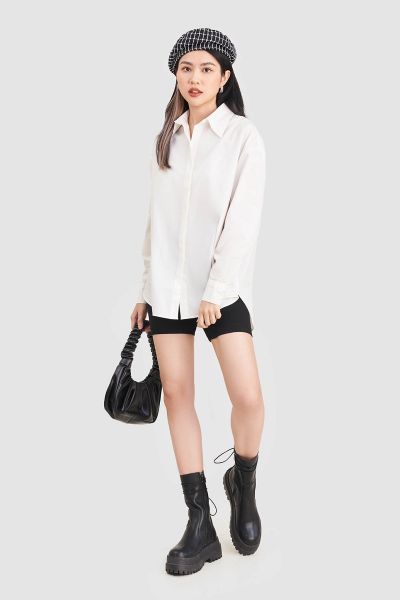 Các kiểu áo sơ mi nữ công sở cao cấp cơ bản và thanh lịch