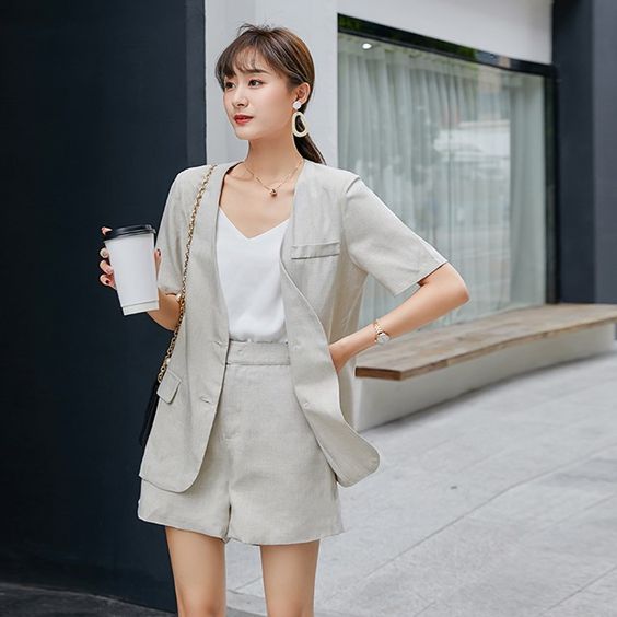 Áo vest nữ không cổ